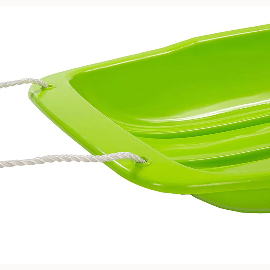 Lucky Bums Sizenow Kids 48 inch 1 Person Plastic Toboggan Sizeled, Green
