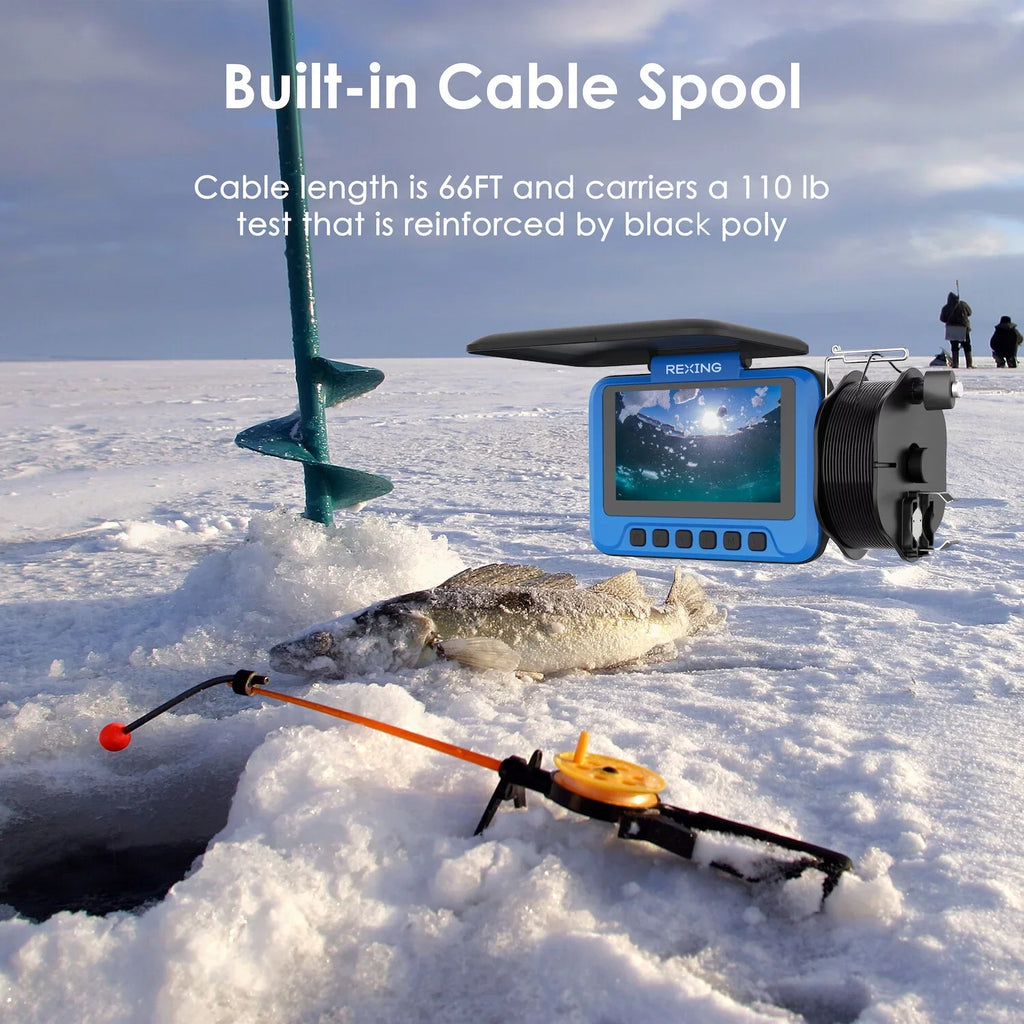 Rexing FC1 Underwater Fishing Camera w/ Winding Sizepool