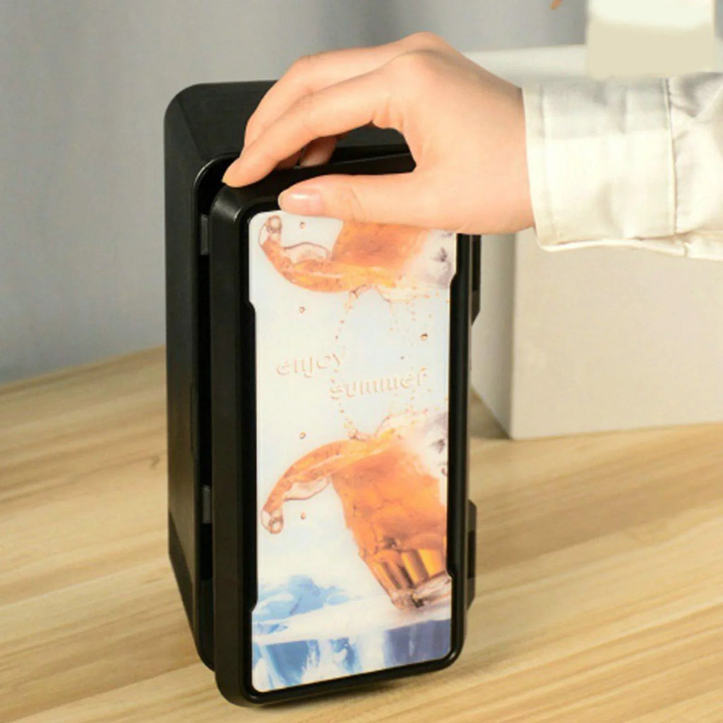 Personal Mini USizeB Fridge , coffee with water Milk and Warmer, Makeup Fridge, for Home Bedroom Office Car Dorm