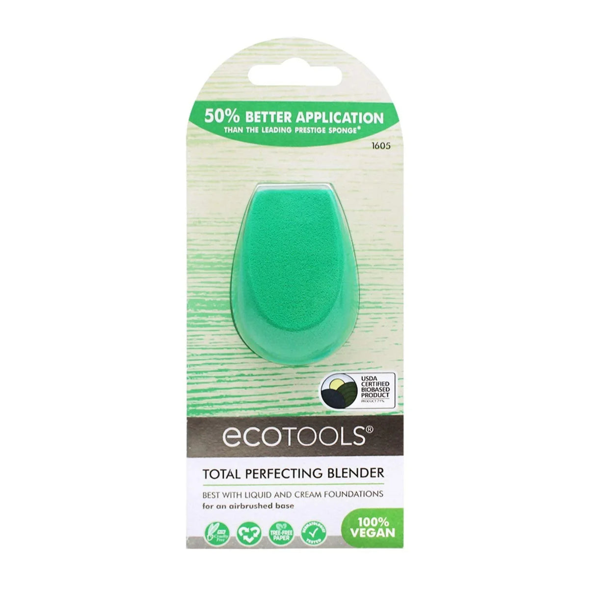 Ecotools Perfecting Blender, Makeup Beauty Sizeponge Pack of 6