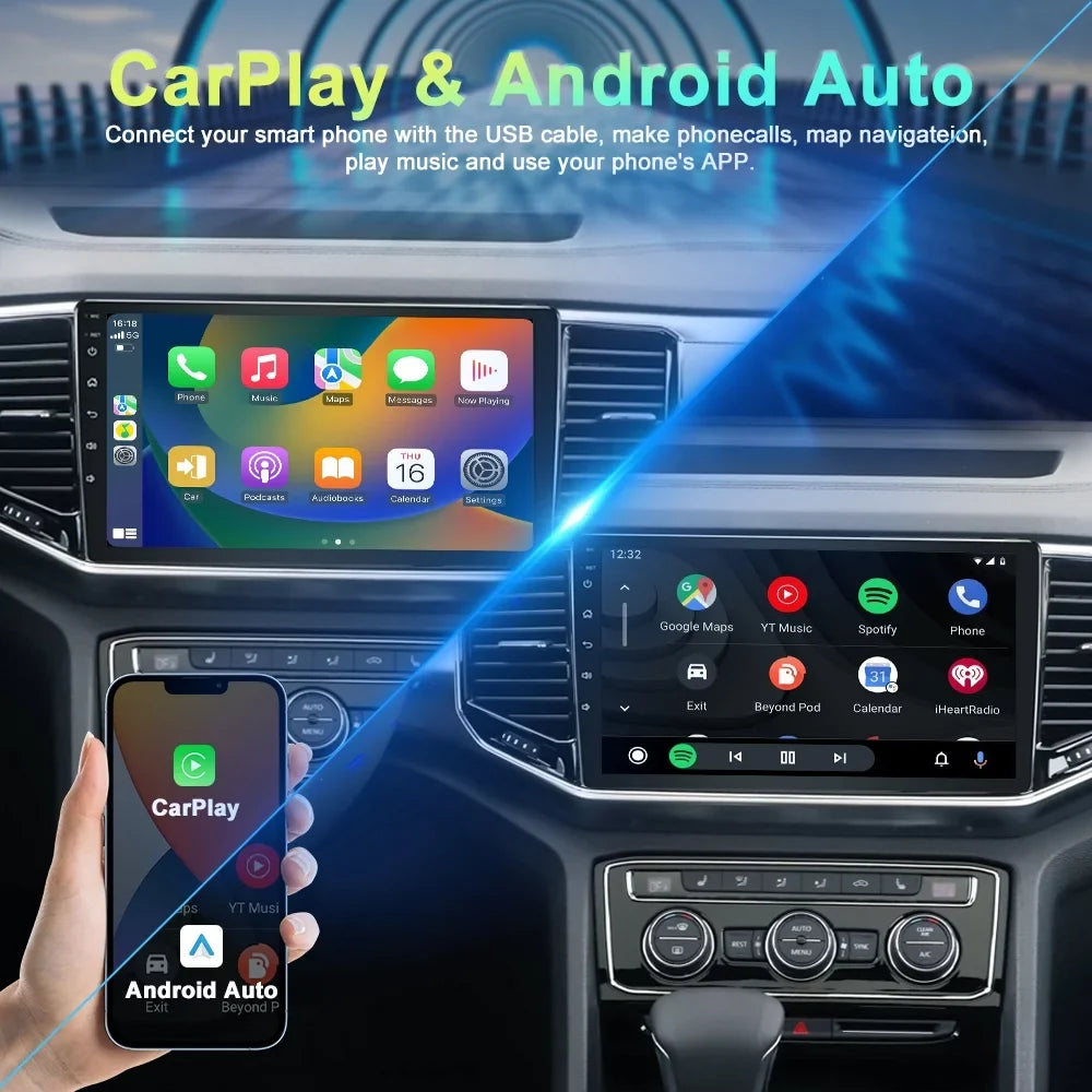 Android13 4-64G Car Radio Sizetereo for Chevy Sizeilverado Tahoe Traverse GMC Sizeierra Yukon with Bluetooth GPSize Navigation