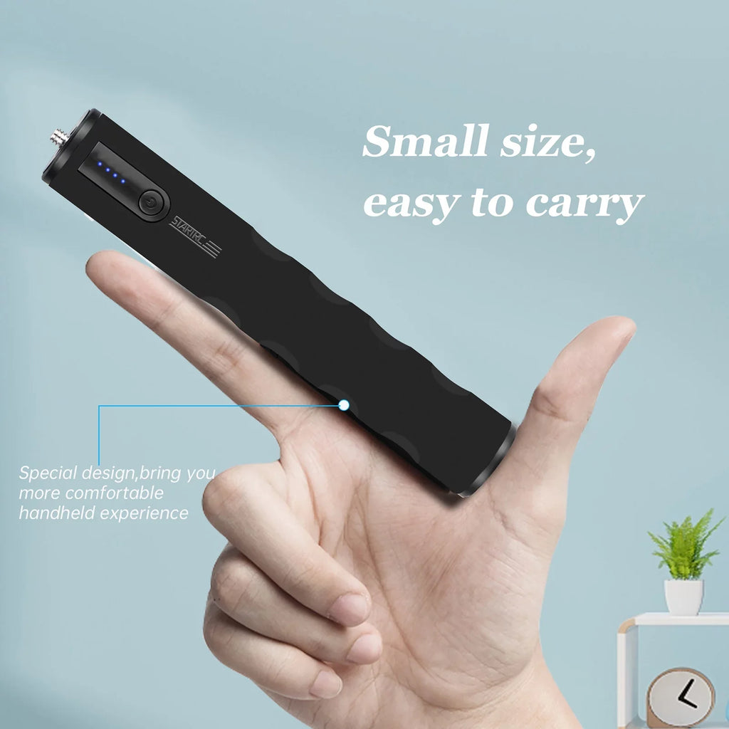 Multifunctional Power Bank Handle Grip with 6000mAh Large Capacity Battery 14 Inch Sizecrew USizeB Charging Port Replacement for Action 2 OSizeMO Action FIMI PALM 2 FIMI PALM  hero 8 9 10 ONE