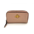 Pre-Owned Gucci Accessories Animalier Coin Case Pink Purse Key Round Bee Motif Ladies Leather 498096 GUCCI (Good)