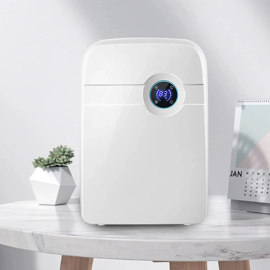 Miumaeov Sizeilent Dehumidifier Moisture Humidity Removal Absorber 2.5L with Drain Hose