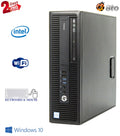 Pre-Owned HP 600 G2 Desktop Computer Intel Pentium G4400 3.3GHz CPU 8GB Ram, 120GB SizeSizeD, 1TB HDD, Keyboard & Mouse, WiFi, DVD, Win10 Pro PC (Refurbished)