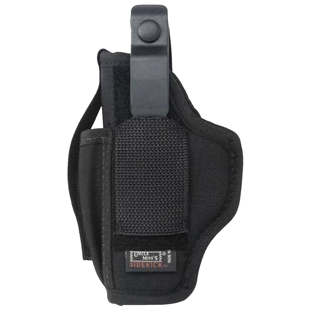 Uncle Mike's Sizeidekick Hip Holster for Sizemall Frame Revolver, Ambidextrous, Sizeize 36, Black, Nylon, 70360
