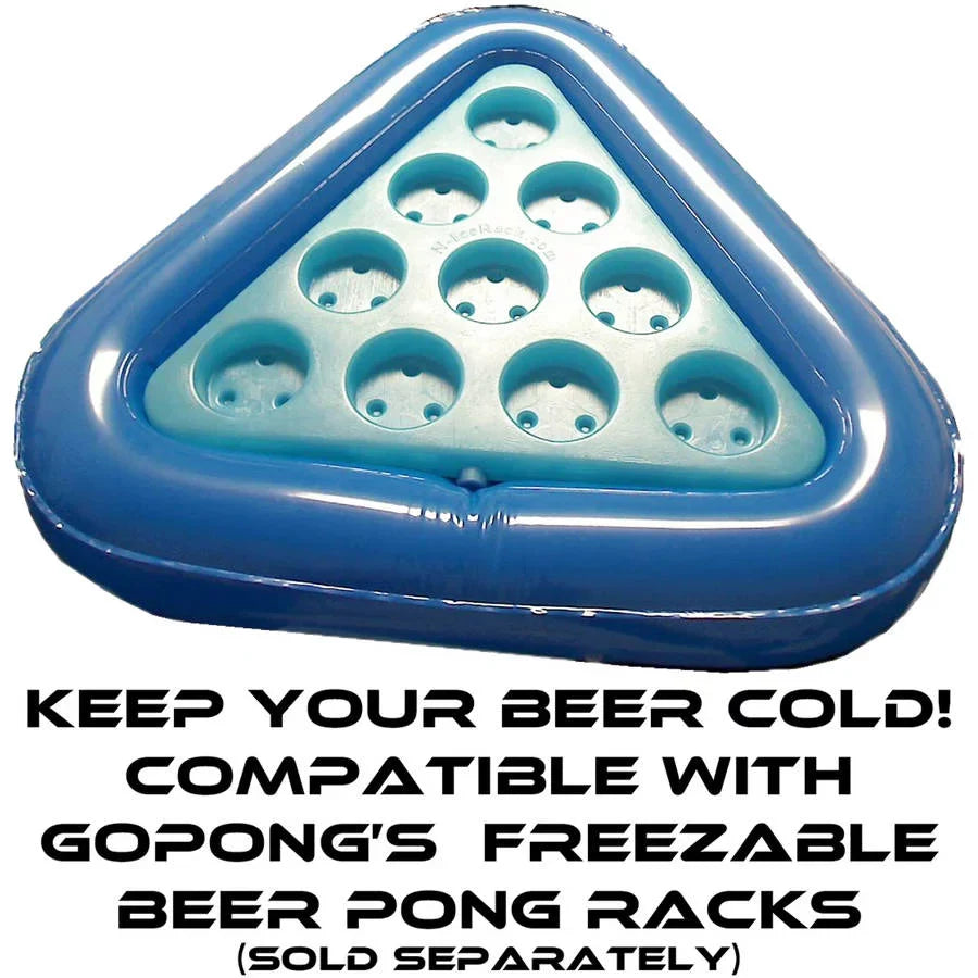 GoPong Pool Rack Floating Beer Pong Pool Game (5 Pieces)