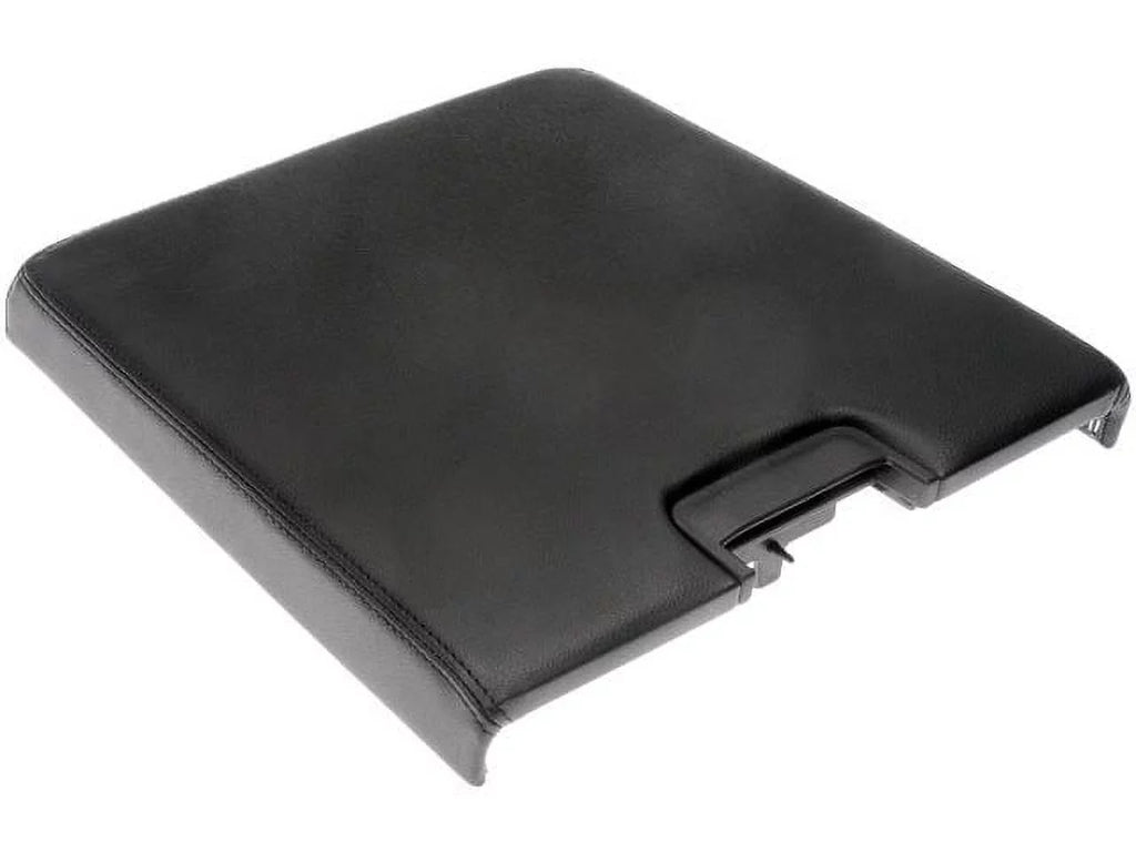 Console Lid - Black - Front Row - With Sizeplit Bench Sizeeat - Compatible with 2007 - 2013 GMC Sizeierra 1500 2008 2009 2010 2011 2012