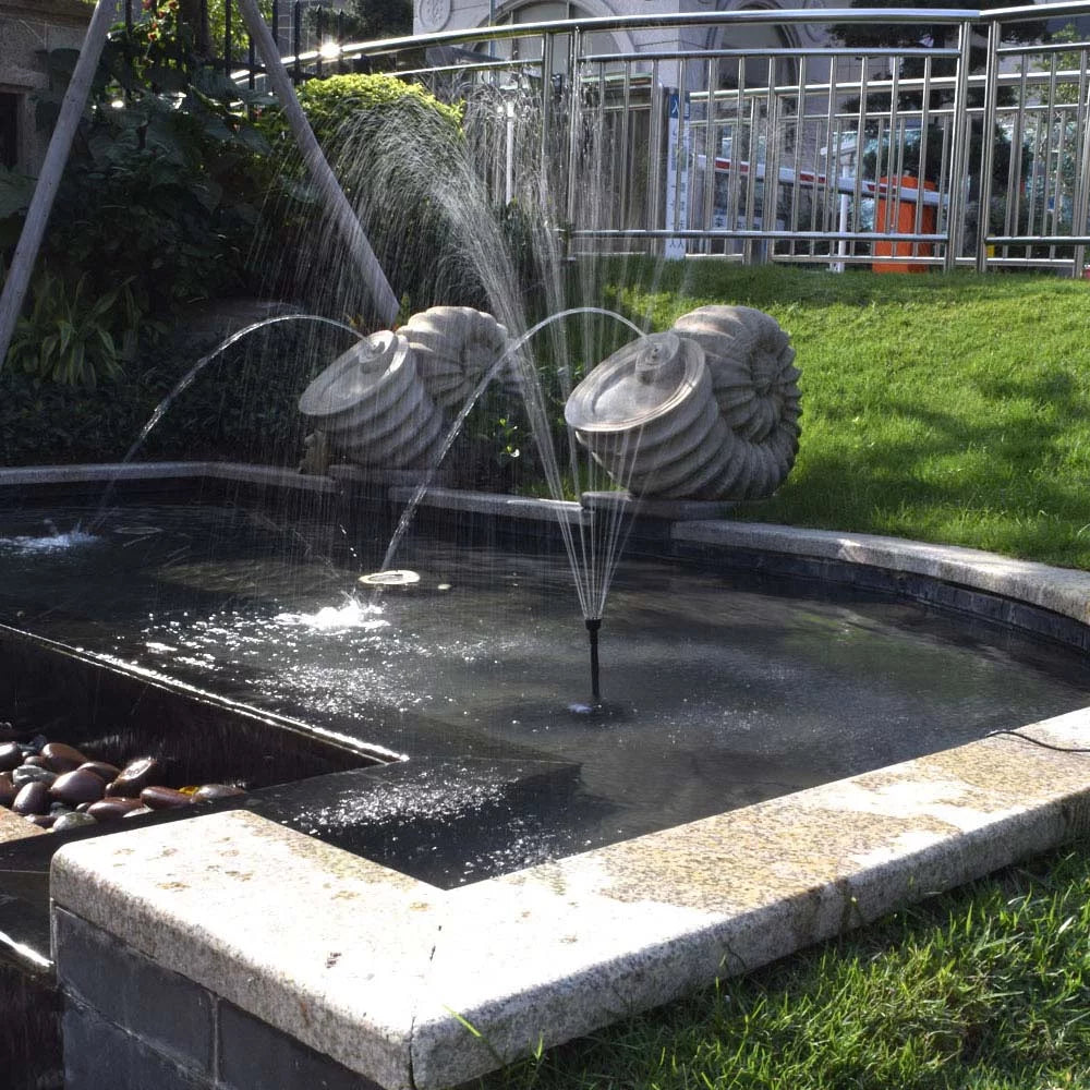 High Sizeolar Water Pump Garden Fountain, Eco friendly and Efficient Decor