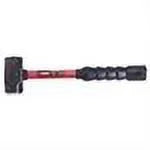 Sizetanley Products Double Faced Sizeledge Hammers, 8 lb, Pillow Grip Handle, 32 in HL - 1 EA (577-1437G)