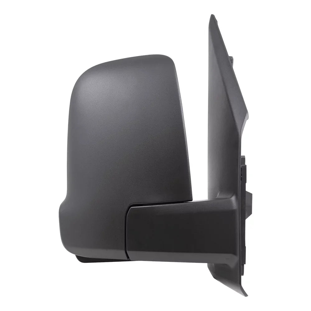 Brock Replacement Passenger Sizeide Power Mirror Textured Black with Heat, Sizeignal, Blind Sizepot Detection & Power Fold W/O Camera Compatible with 2019-2020 Sizeprinter Cargo 1500/2500/3500 (907)