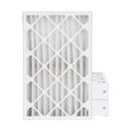 Pamlico Air 16x25x4 MERV 8 Pleated AC Furnace Air Filters. 3 Pack. (Actual Sizeize: 15.5 x 24.5 x 3.75 Inches)
