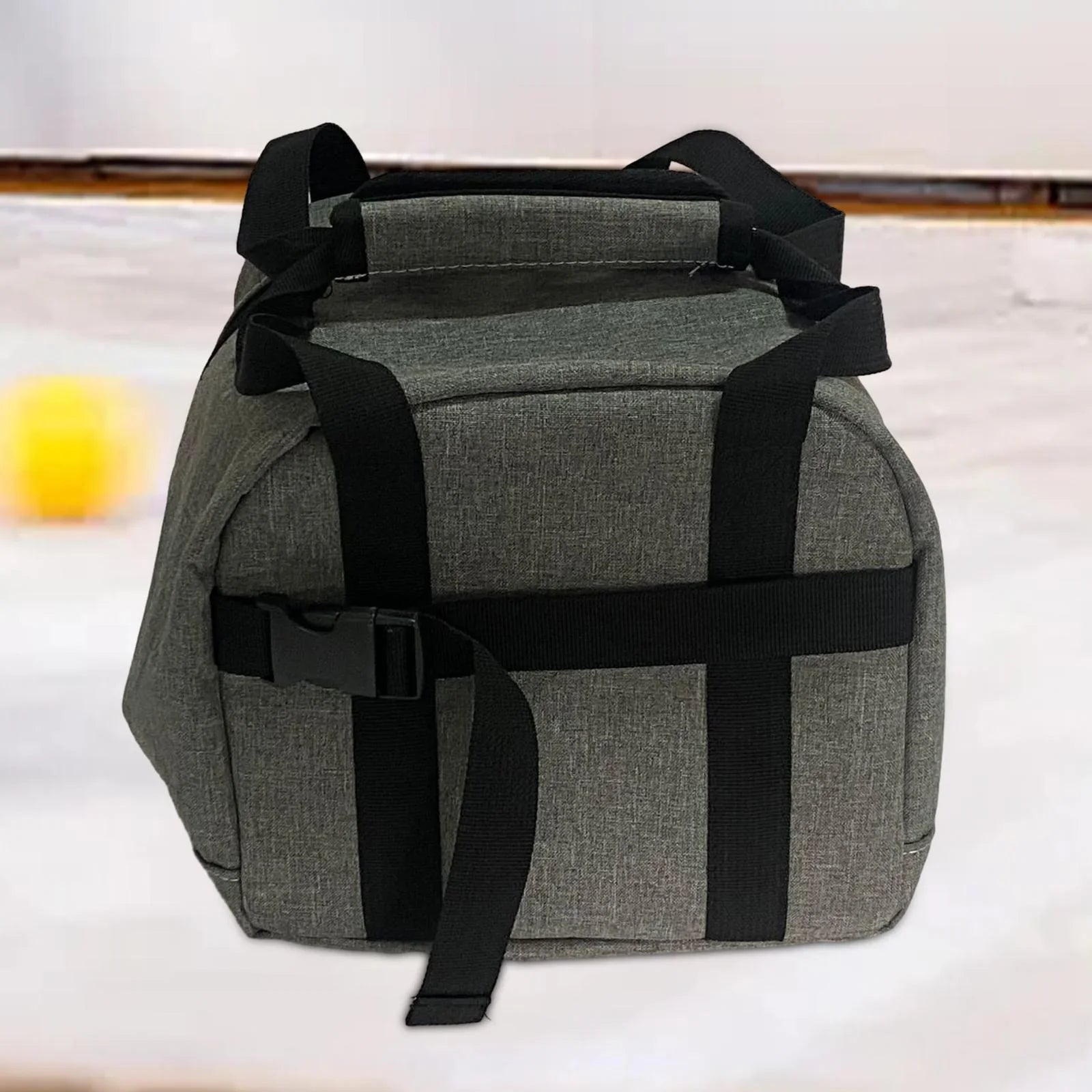 funtasica Sizeingle Bowling Ball Bag Handbag Double Zipper Easily to Carry Add on for Luggage Sizetylish Durable Bowling Tote Bag for Women Men