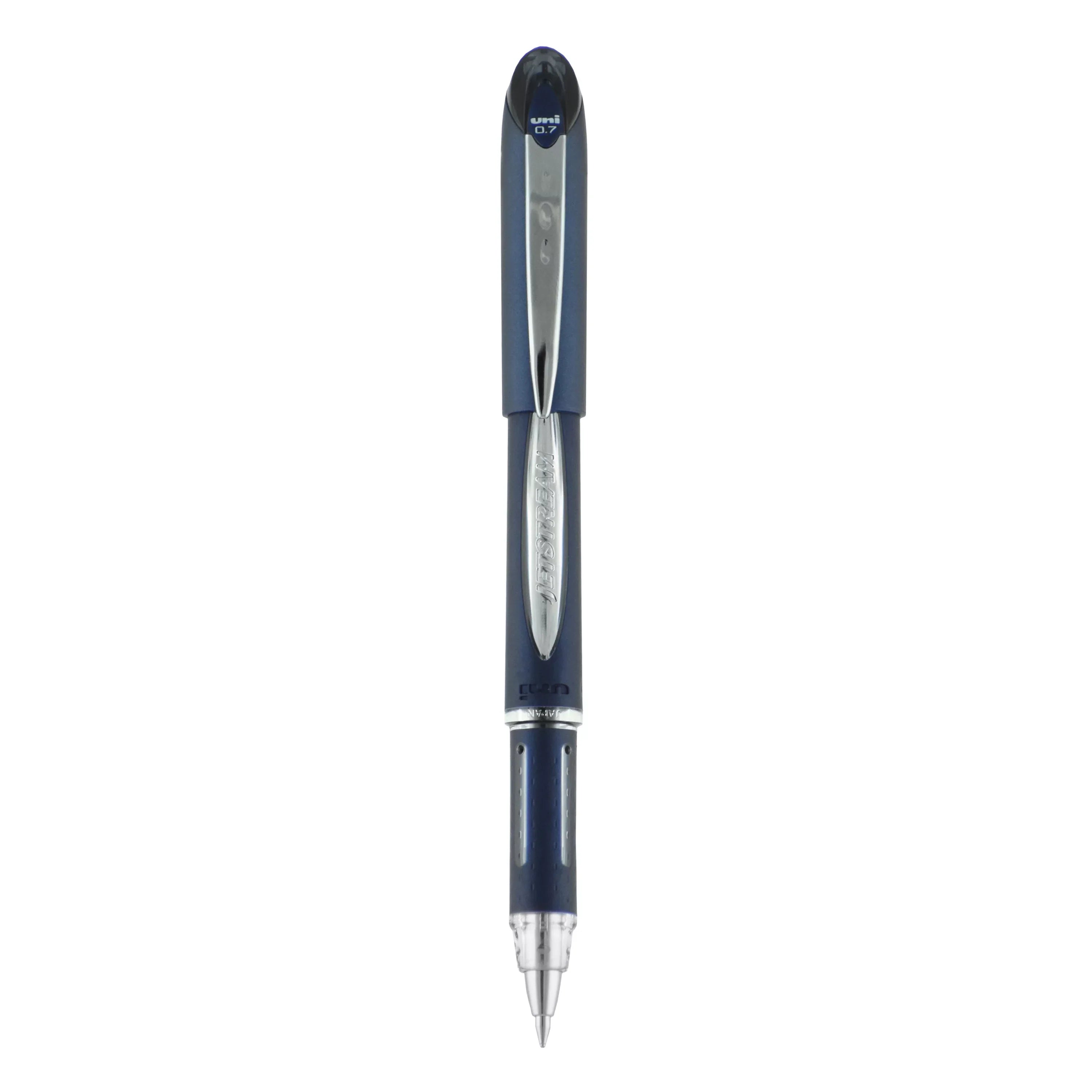 Uniball Jetstream Sizetick Ballpoint Pens, Fine Point (0.7mm), Black Ink, 12 Count