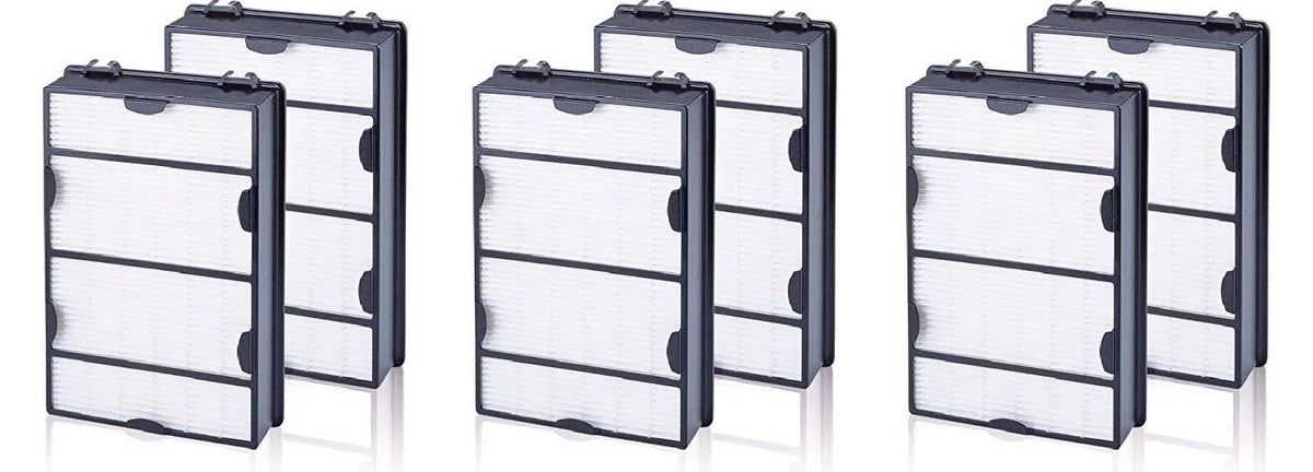 Nispira Holmes HAPF600 Compatible True HEPA Air Allergy Filter Replacement, 6 Filters