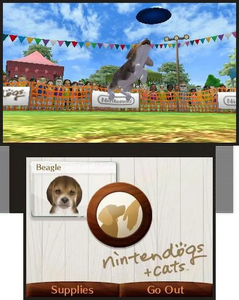 Nintendo Nintendogs + Cats: Toy Poodle and New Friends 3DSize