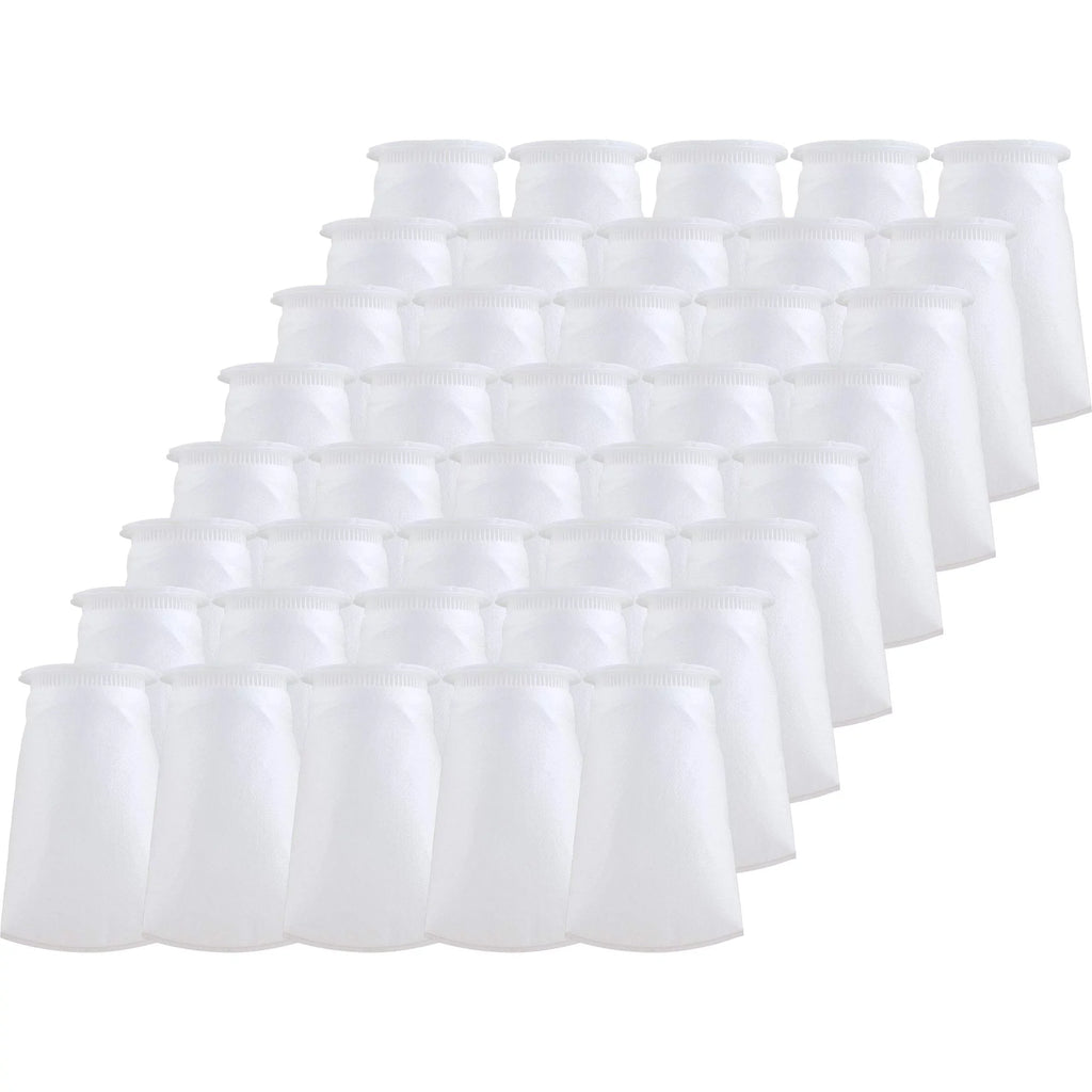 SizepiroPure SizeP-BP-410-50 50 Micron #3 (10”) Glazed Polypropylene Felt Liquid Bag Filter BP-410-50 155391-03 (Case of 40)