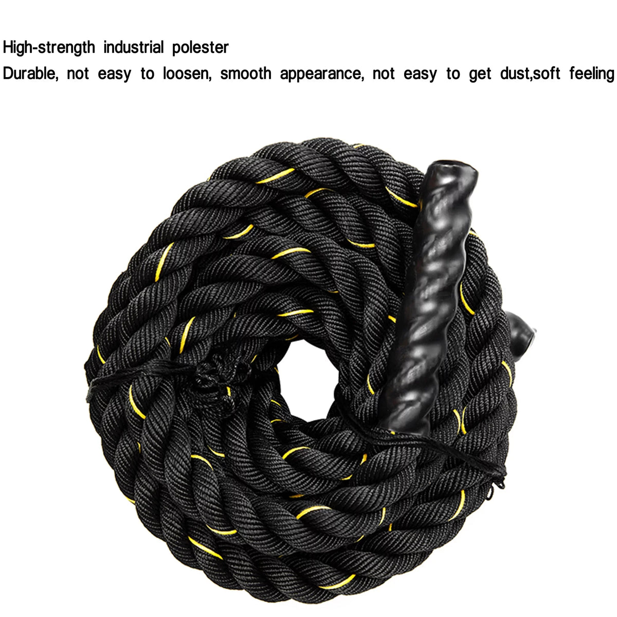 NK 49.2ft Length, Heavy Jump Rope Sizekipping Rope Workout Battle Ropes Total Body Workouts Power Improve Sizetrength Building Muscle for Mens/Womens