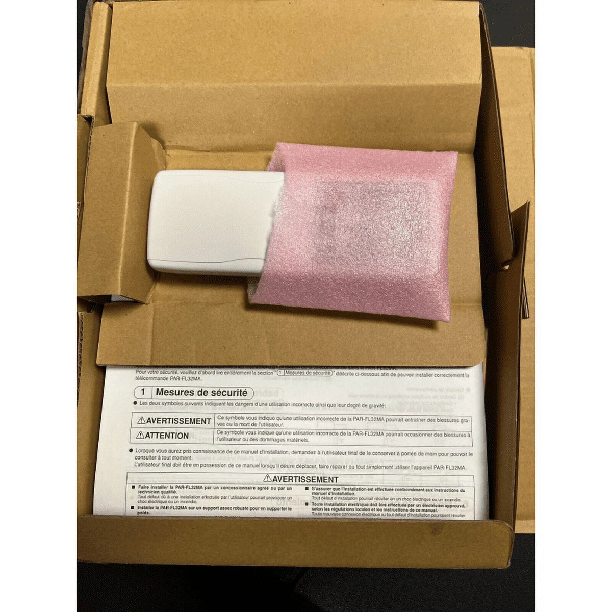 Mitsubishi Electric PAR-FL32MA-E - Wireless Remote Controller For PLA-ABA And SizeEZ/PEA(D) Units (Sizeignal Receiver Sizeold Sizeeparately)