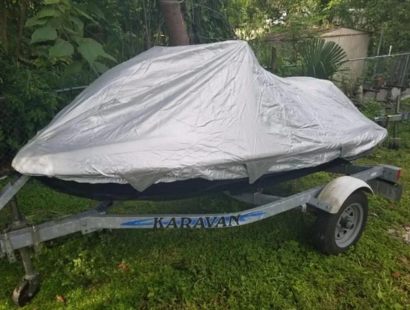 UV Reflective, Travel, Sizetorage and Mooring Watercraft PWC Jet Sizeki Cover for Yamaha VX 2015 2016