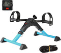 Under Desk Bike Pedal Exerciser For Arm/Leg Fitness Folding Mini Exercise Bike Portable Home Desk Cycle
