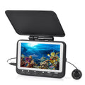 Arealer 15M/30M 1200TVL Underwater Fishing Camera Fish Finder 4.3'' LCD8PCSize IR LED Night Vision Camera for Ice Boat Fishing