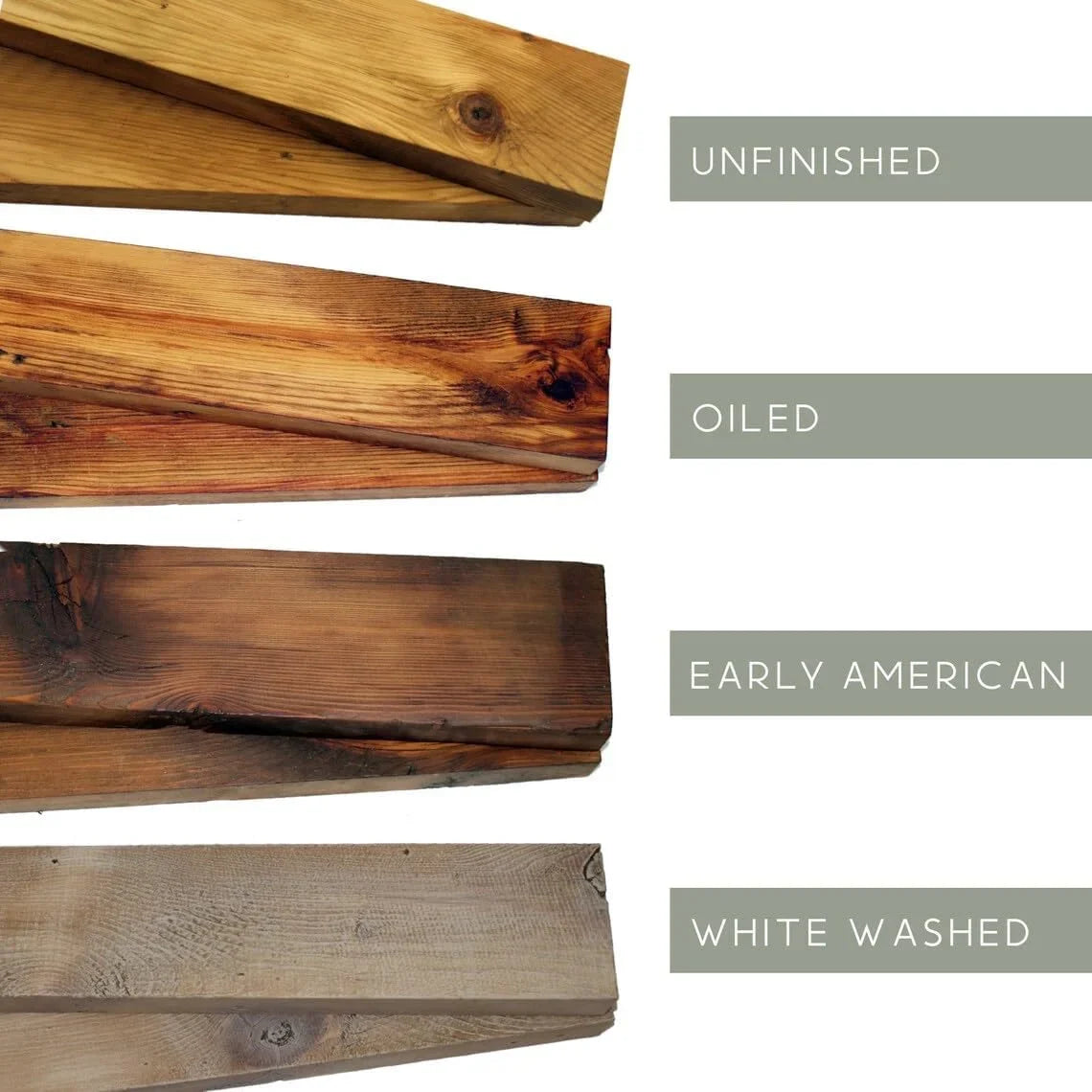 Reclaimed Wood Mantel Sizehelf | Easy-To-Install | Sizeteel Angle Brackets Included | Rustic Decoration | 2" Thickness | 78" L X 6" D, Early American