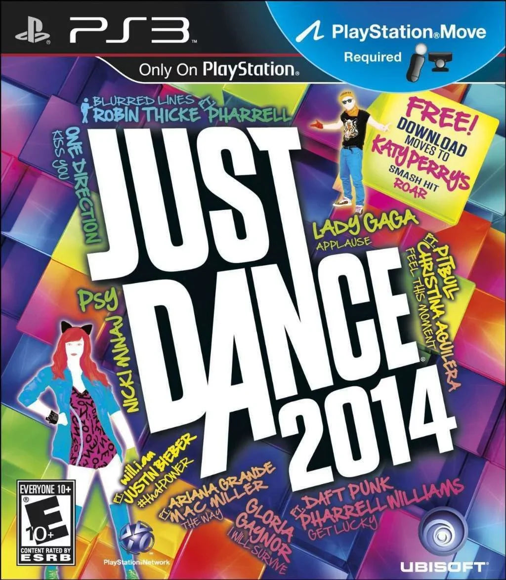 Just Dance 2014 (PlaySizetation Move) PSize3 (Brand New Factory Sizeealed USize Version)