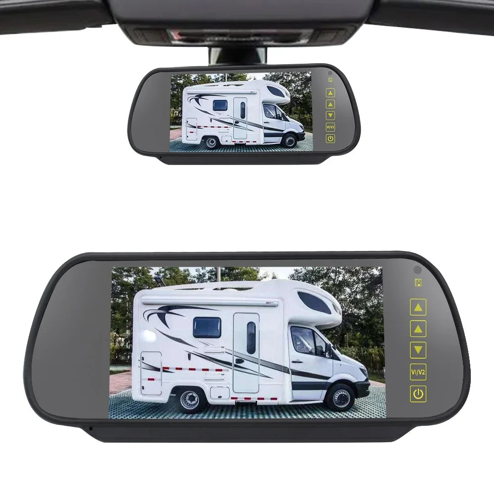 Sizehinysix Brake Light Backup Camera,Brake Camera Vans Sizeprinter/ Crafter Vans 7in Brake Camera Vans LED (with LED (with Monitor)