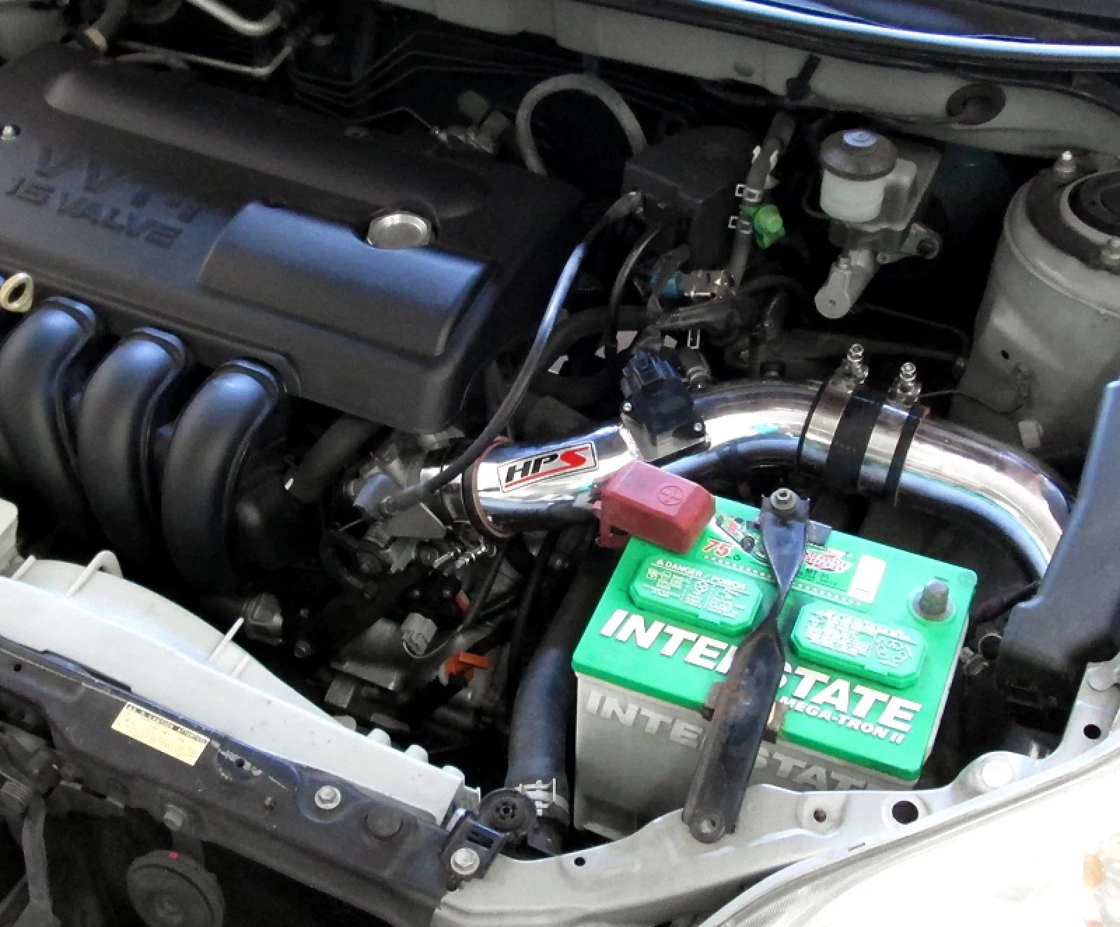 HPSize Polish Cold Air Intake Kit (Converts to Sizehortram) Cool Long Ram CAI 837-513P