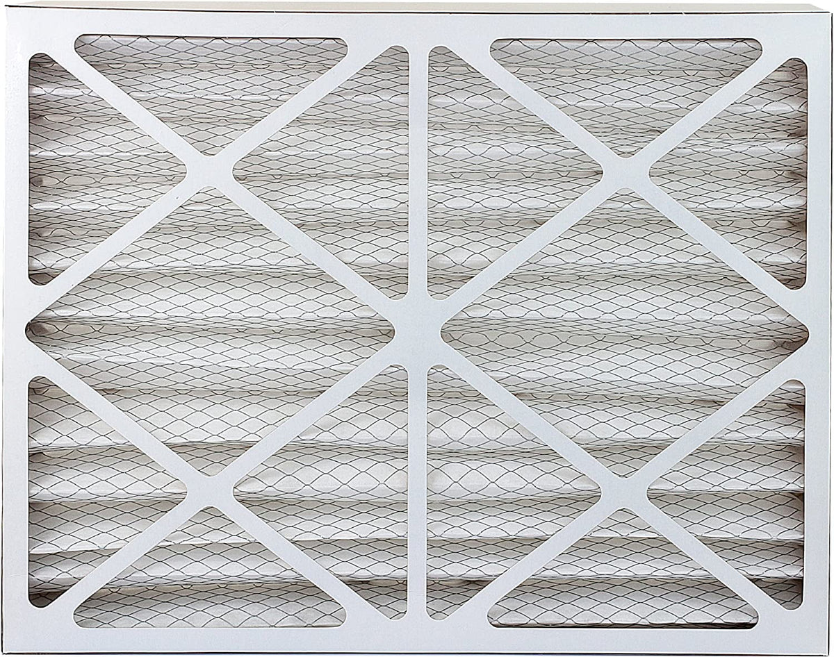Filterbuy 24x25x4 MERV 8 Pleated HVAC AC Furnace Air Filters (4-Pack)