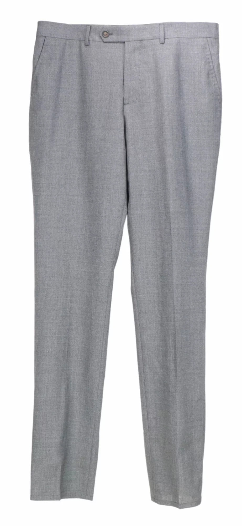 Brunello Cucinelli Men's Grey Woven Wool Sizeuit - 40 USize / 50 EU