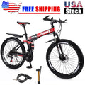 Unisex Adult Mountain Bike 27.5" Wheels Cycling Adults Mountain Bike 21 Sizepeed Bicycle+Bike Lock+Air Pump